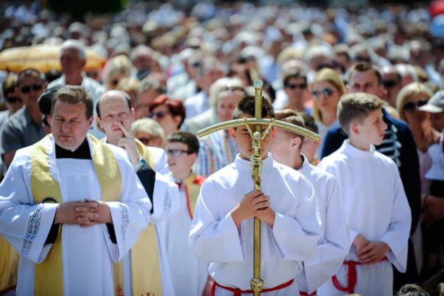 Boże Ciało 2017 procesja w Nowym Sączu