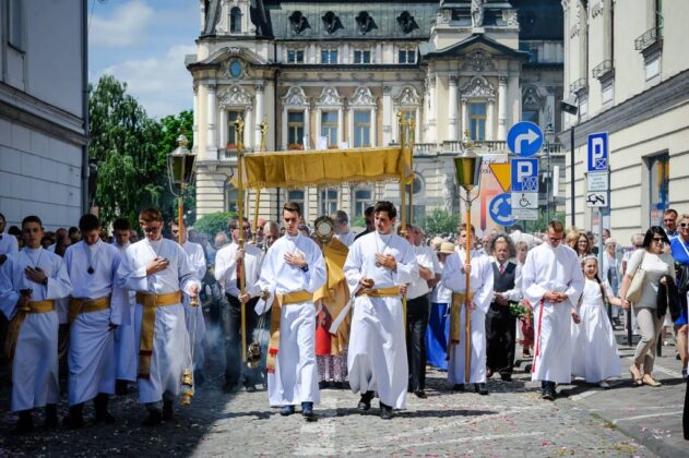 Boże Ciało 2017 procesja w Nowym Sączu
