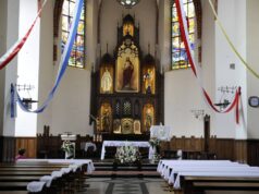 Nowy ołtarz w Kościele Kolejowym