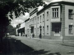 Budynek starostwa na rogu ul. Jagiellońskiej i Konarskiego