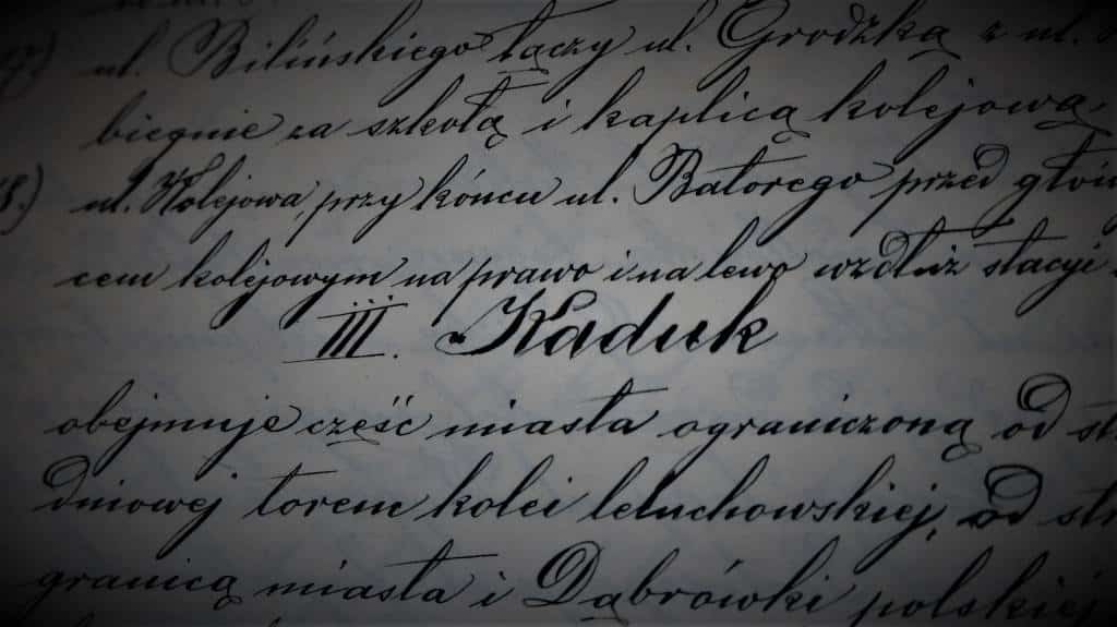 osiedle kaduk dokumenty historyczne