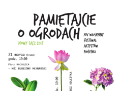 XIV Wiosenny Festiwal Artystów Piosenki „Pamiętajcie o Ogrodach”