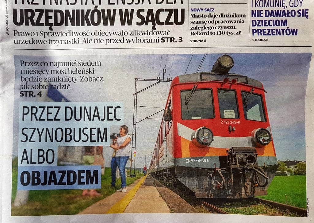 W poniedziałek, o godz. 9 wyłączony z ruchu zostanie most heleński