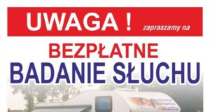 29 maja bezpłatne badania słuchu