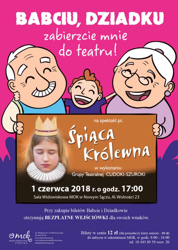 śpiąca królewna MOK Nowy Sącz