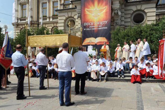 Procesja Bożego Ciała 2018 Nowy Sącz Rynek