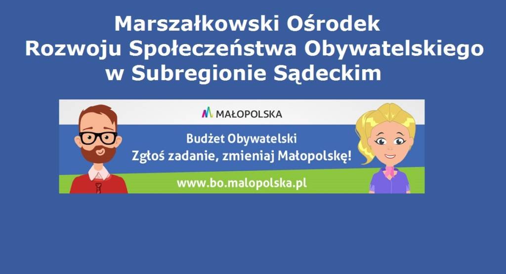 MORSO subregion sądecki