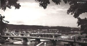Nowy Sącz 1957-1958, mosty na rzece Dunajec