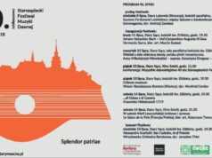 40. Starosądecki Festiwal Muzyki Dawnej: 11–15 lipca 2018