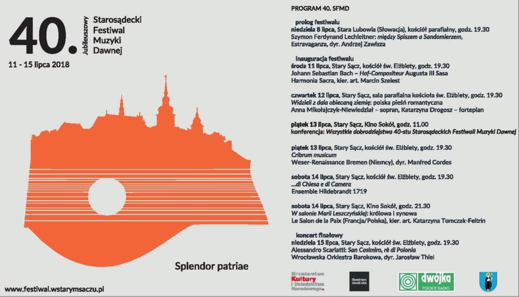 40 Sarosądecki Festiwal Muzyki Dawnej
