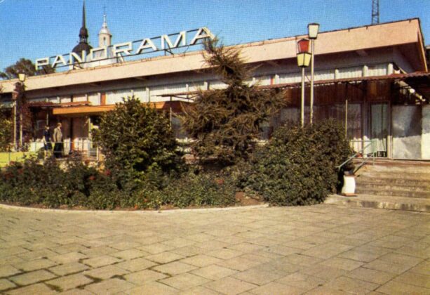 Restauracja Panorama w Nowym Sączu, pocztówka KAW