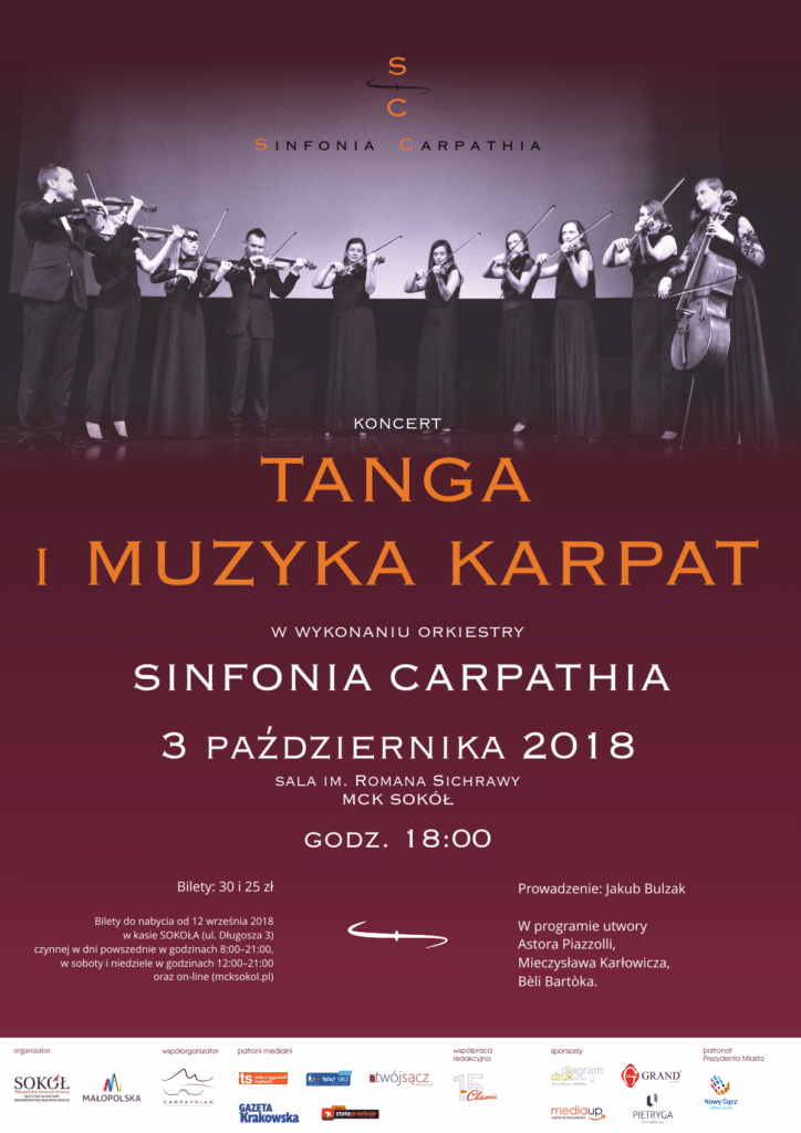 koncert Sinfonia Carpathia w Sokole