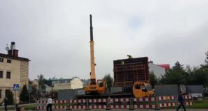 Przy Al. Wolności rozpoczęto przygotowania do budowy pomnika marszałka Piłsudskiego