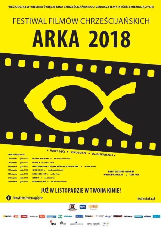 Festiwal Filmów Chrześcijańskich Arka w Nowym Sączu