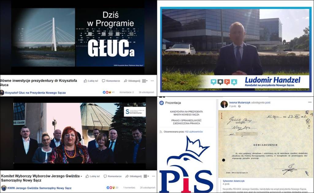 kandydaci na prezydenta Nowego Sącza 2018