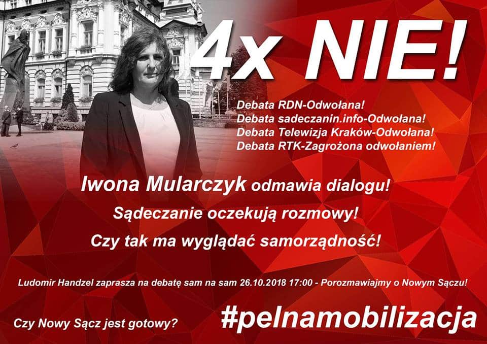 druga tura wyborów z udziałem Mularczyk i Handzla