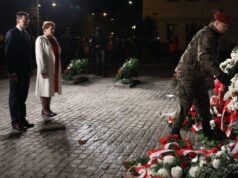 Premier Morawiecki namawiał do głosowania na Iwonę Mularczyk