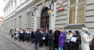 Protest pracowników sądownictwa