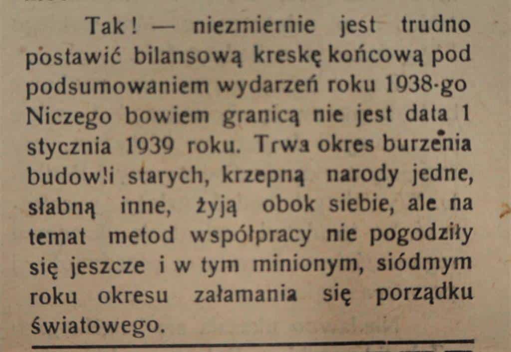 styczeń 1939 Nowy Sącz