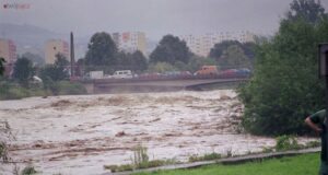 powódź 2001 Nowy Sącz