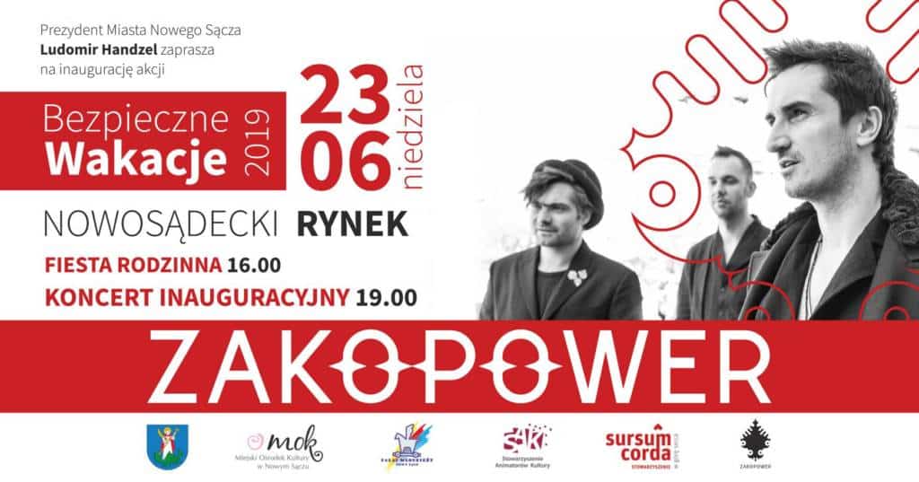 Zakopower koncert Nowy Sącz