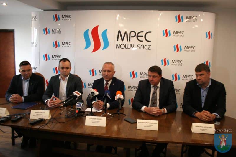 MPEC Nowy Sącz nowy kocioł na biomasę