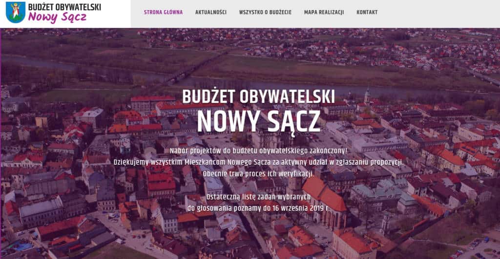 BO 2020 Nowy Sącz