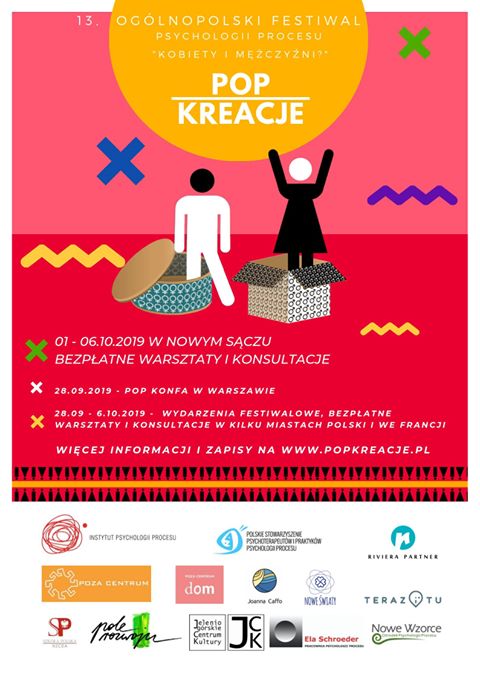 Ogólnopolski Festiwal Psychologii Procesu Pop Kreacje Nowy Sącz