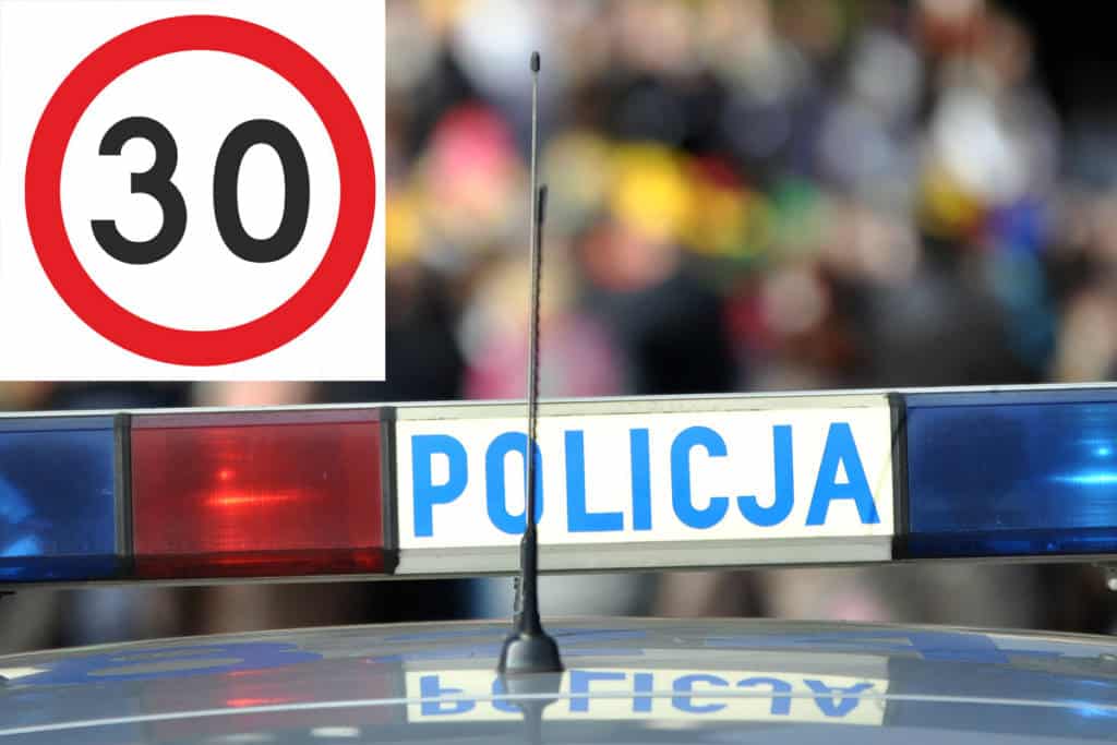 W rejonie cmentarzy wprowadzono ograniczenie prędkości ruchu pojazdów do 30 km/h