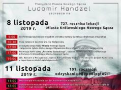 Obchody rocznicy lokacji Nowego Sącza oraz Święta Niepodległości