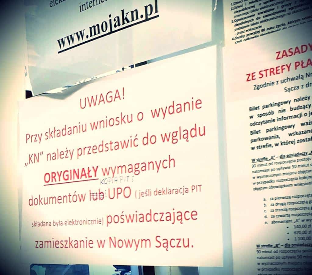 wydano dopiero około 2,5 tys kart nowosądeczanina