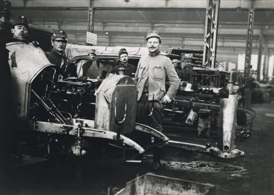 Warsztaty kolejowe Nowy Sącz, 1915