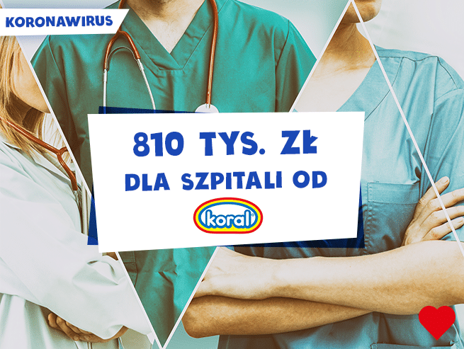 Koral dla szpitali