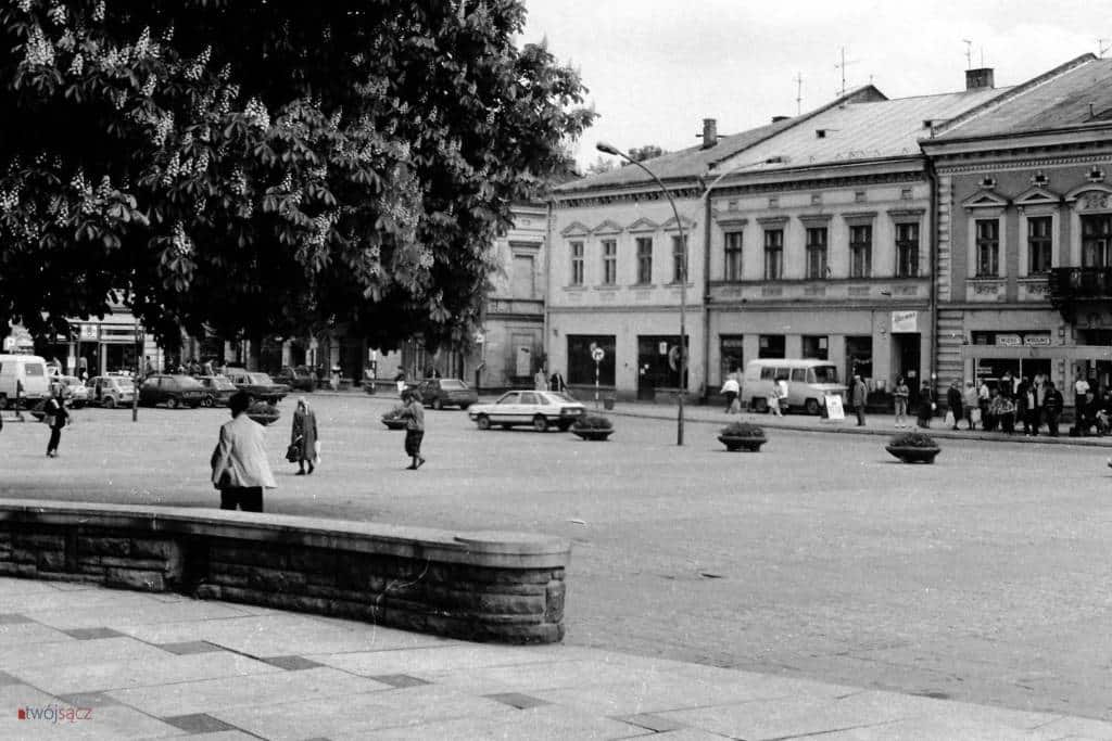 Rynek w Nowym Sączu, lata 80.
