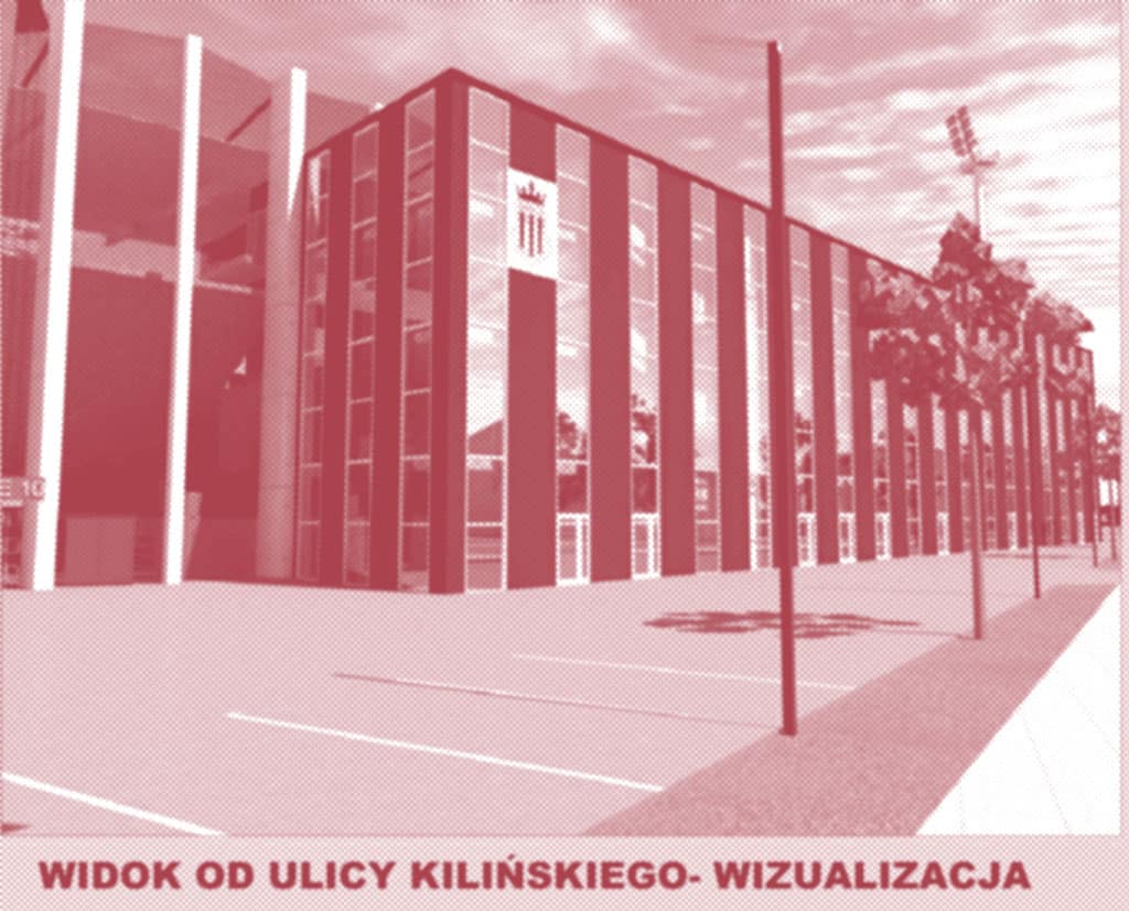 projekt sandecji wizualizacja stadionu nieaktualna