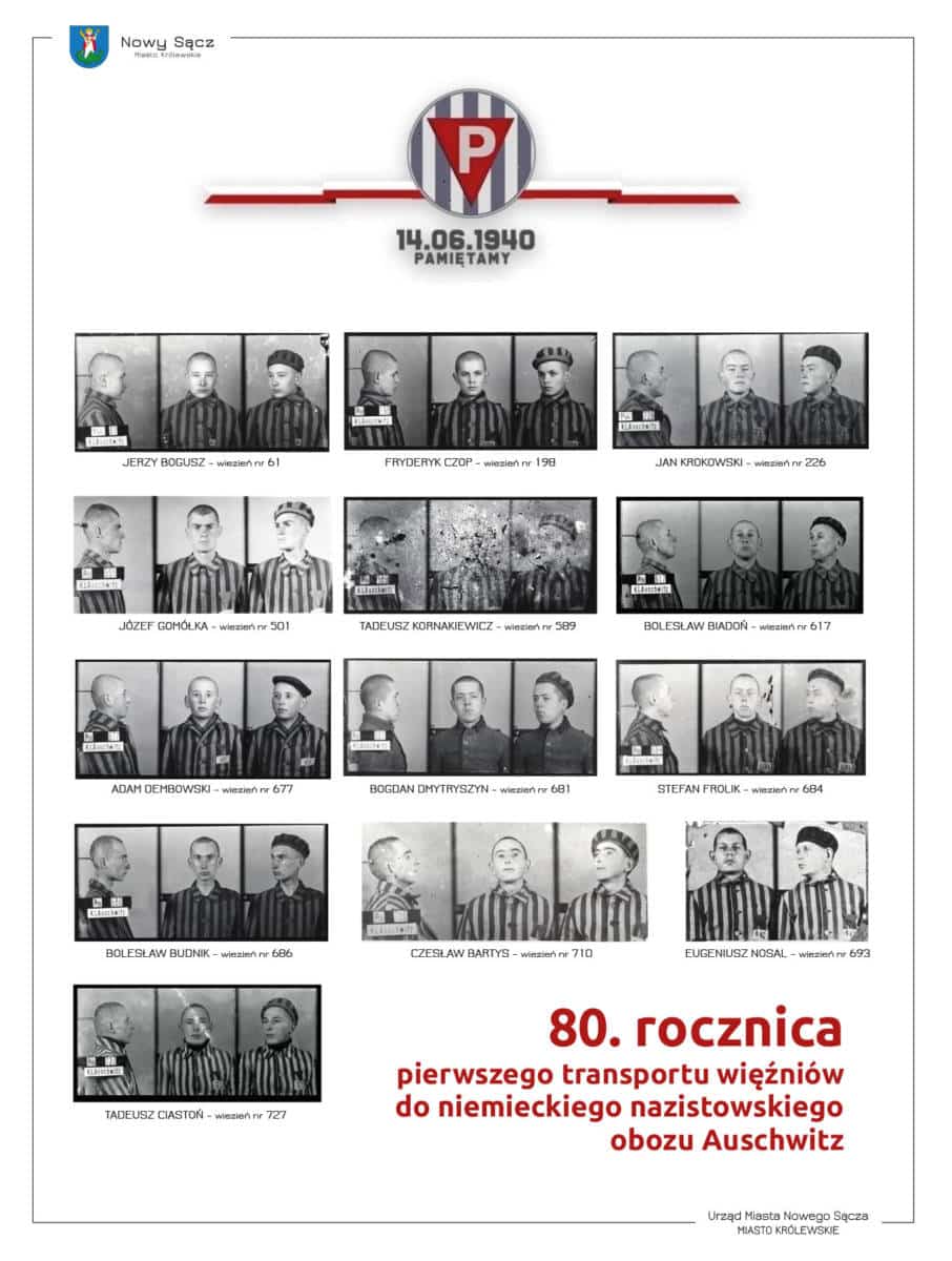 pierwszy transport do Auschwitz