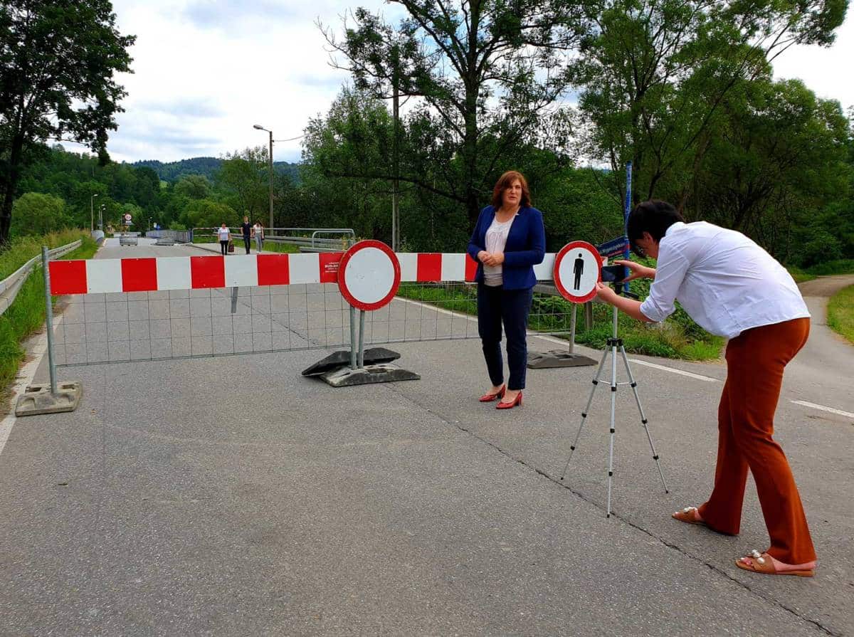 most na ul. Kamiennej w Nowym Sączu znowu zamknięty