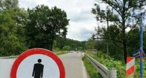 fragment ulicy Kamiennej w Nowym Sczu