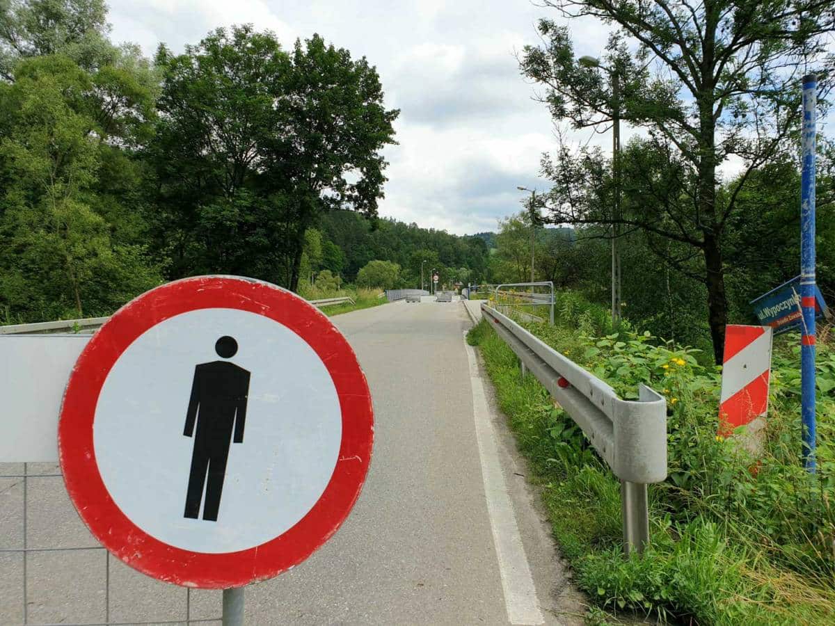 most zastępczy Kamienica