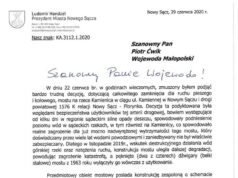 Prezydent prosi wojewodę o dofinansowanie budowy nowego mostu na ul. Kamiennej