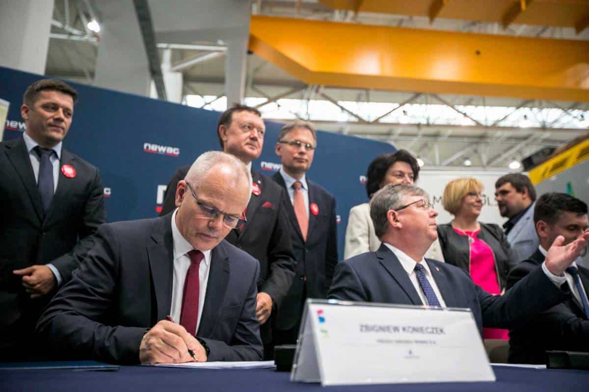 zakup pociągów dla Małopolski Newag