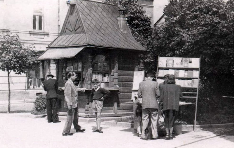 budka mrozowej Nowy Sącz lata 50