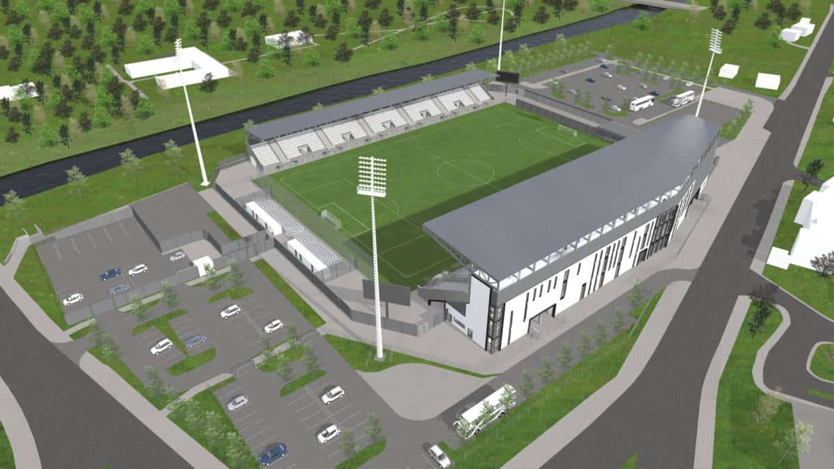 przetarg na budowę stadionu w Nowym Sączu