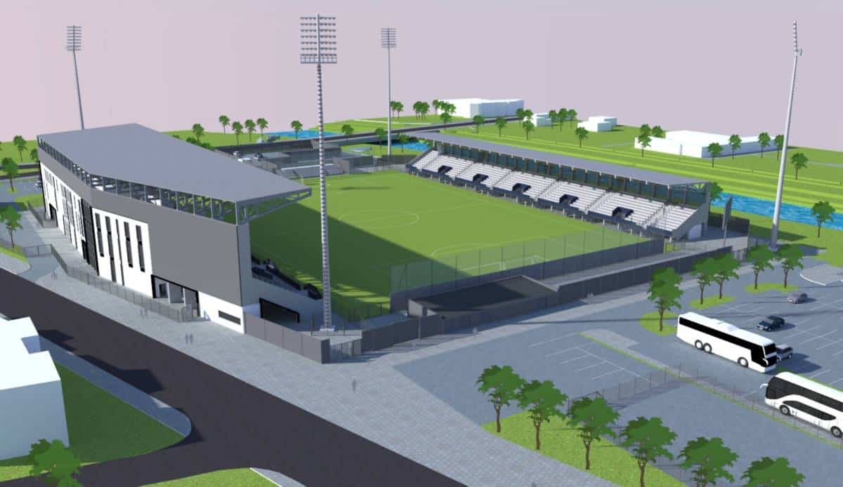 przetarg na budowę stadionu Sandecja