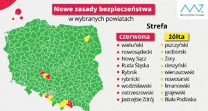 Nowy Sącz i powiat nowosądecki nadal w „czerwonej strefie”. Powiaty limanowski i nowotarski w „strefie żółtej”