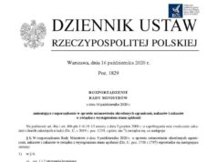 Zaktualizowane rozporządzenie Rady Ministrów dot. ograniczeń, nakazów i zakazów w związku z wystąpieniem stanu epidemii