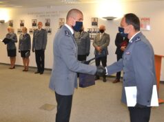 Uroczyste powołanie Komendanta Miejskiego Policji w Nowym Sączu