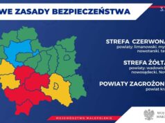 MZ: 51 powiatów z obostrzeniami. Od soboty Nowy Sącz i powiat nowosądecki w „strefie żółtej”