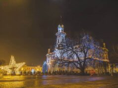 świąteczna iluminacja Nowego Sącza 2020