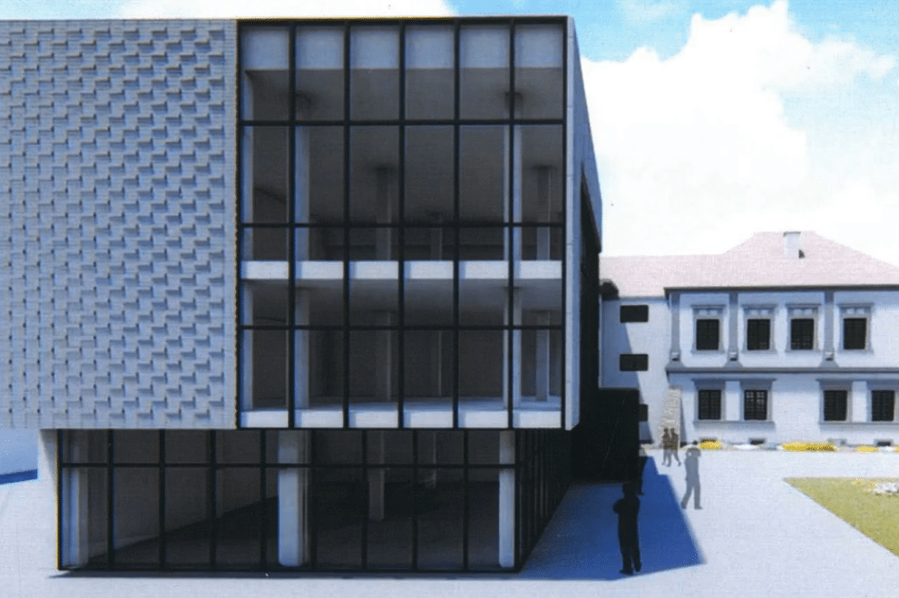 rozbudowa biblioteki Nowy Sącz koncepcja